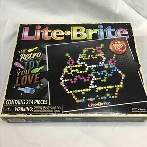 NEW UNOPENED lite brite 214 piece